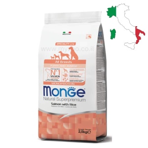 מונג סלמון לגורים מכל הגזעים