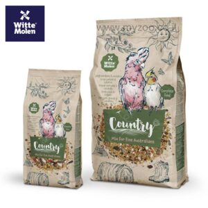 ויטא מולן קאנטרי, תערובת מזון מלא לתוכים אוסטרלים גדולים  קקדו - Witte Mollen, Country Large Parakeet