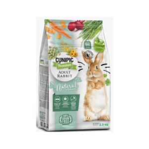 CUNIPIC, קוניפיק פרימיום ללא דגנים לארנב בוגר - 2.5 או 5 ק"ג