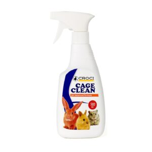 Cage Clean – תרסיס אנזימתי לניקוי וחיטוי כלובי מכרסמים - 500 מ"ל