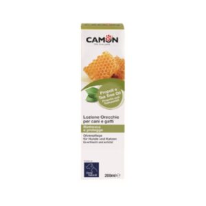 Camon (קמון) קרם טבעי לניקוי אוזניים לכלבים וחתולים - 200 מ"ל