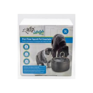 AFP, מזרקת מים חשמלית לכלבים וחתולים – נפח 3 ליטר
